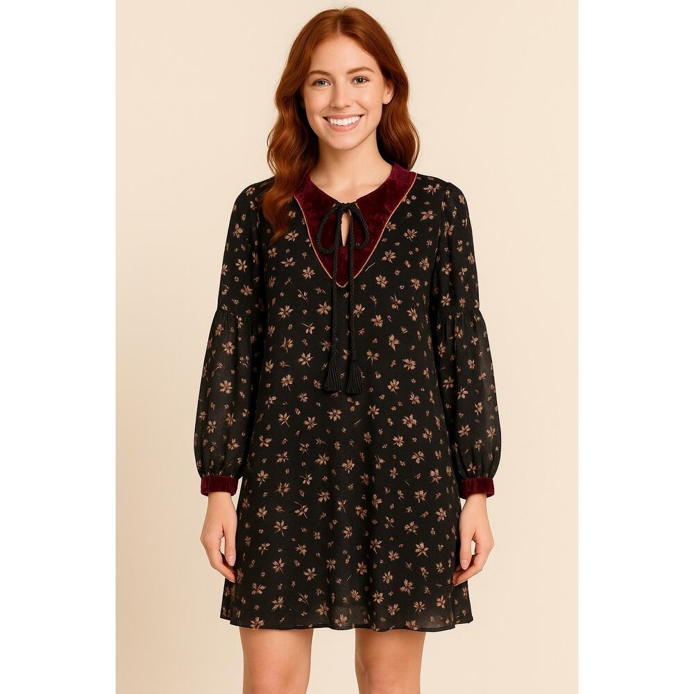 NWT Little Lies Honey Hush Floral Smock - Size 10